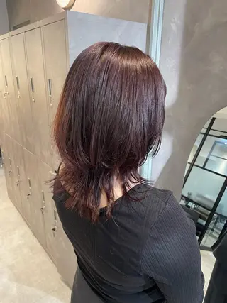 ミディアム カラー tocca千葉店 /せりなのヘアスタイル