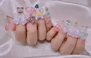 ネイル 長さだし専門店 M2　rikaのネイルデザイン