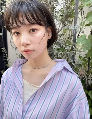ショート 野村 百花のヘアスタイル