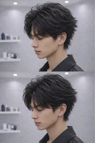 メンズ FILMS本町所属・メンズ縮毛矯正指名 No.1KAI🥰のヘアスタイル