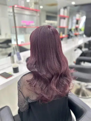 セミロング カラー 💗トレンドモテヘア Natsumi 💗のヘアスタイル