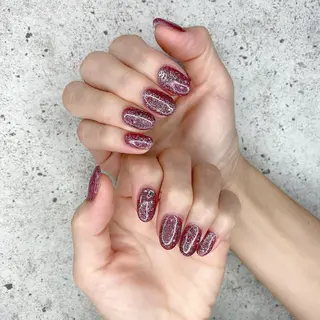 ショート カラー パーマ ヘアアレンジ メンズ キッズ ネイル マツエク・マツパ Salon Ｋのネイルデザイン