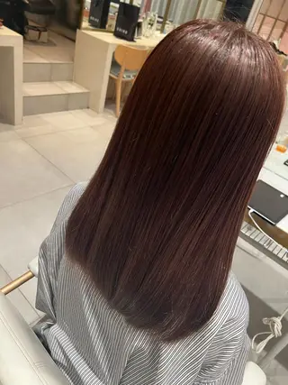 カラー レイヤー/顔周り /透明感/TAKUのヘアスタイル