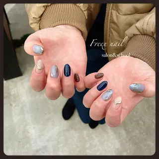 ネイル freex nail /ニュアンス/個性派のネイルデザイン