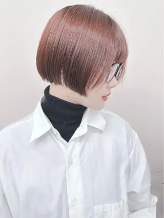 ショート ボブ/ゆるふわ ボブパーマ/とういのヘアスタイル