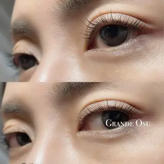 マツエク・マツパ GRANDE OSU 藤原/eye店長のマツエク・マツパデザイン