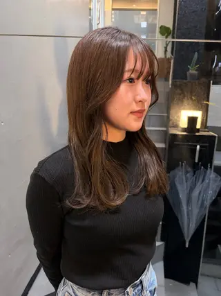 セミロング 渡辺奎斗/ ボブ レイヤーカットのヘアスタイル