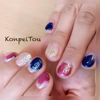 ネイル おうちのネイルサロン KonpeiTouのネイルデザイン