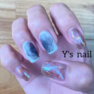 ネイル 手書きが得意🖌️ Y’s  nailのネイルデザイン