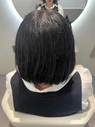 ミディアム 銀座/ストレート髪質 改善/カラー/ひよりのヘアスタイル