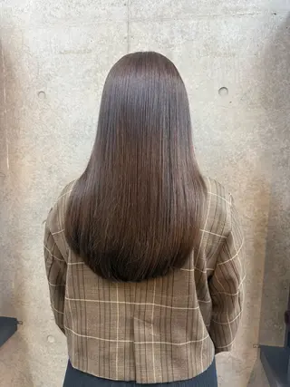 カラー ハセガワ レナのヘアスタイル