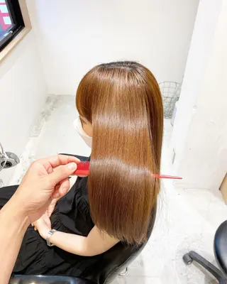 ロング YUKI 新宿カット パーマ/カラーのヘアスタイル