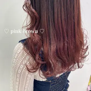 ロング カラー パーマ ヘアアレンジ メンズ ネイル マツエク・マツパ 🐩推し活🐩 FUTABA🍒のヘアスタイル