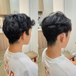 ショート メンズ 野村 果音(カノン)のヘアスタイル