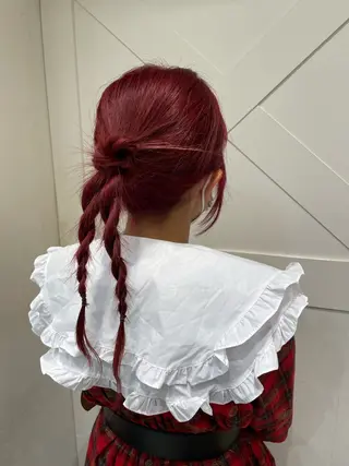 ヘアアレンジ ブリーチ超特化美容師 ☯️ルカ✡️💫のヘアスタイル