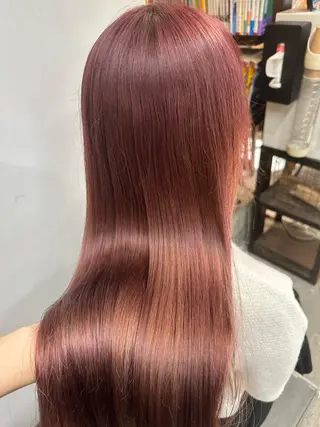 ロング カラー マツダテ ホノカのヘアスタイル