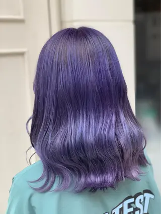 ミディアム カラー 🫟Blanco🫟 Color&Careのヘアスタイル