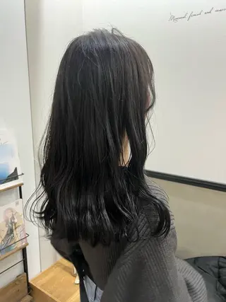 セミロング カラー ヘアアレンジ 福岡ヘアセット/ 髪質改善/ayaneのヘアスタイル