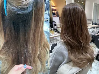 ロング カラー AMI ウルフパーマ/メンズのヘアスタイル