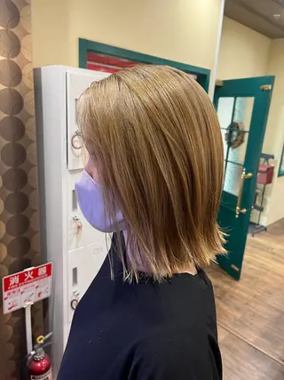 ミディアム 森澤 叶実のヘアスタイル