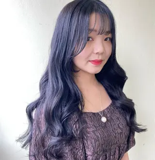 ロング レイヤーカット 🇰🇷SAYAのヘアスタイル