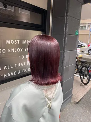 カラー 中富 🍪みなのヘアスタイル
