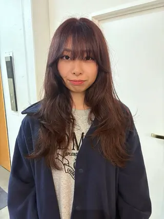 ロング カラー ichika/福岡 /透明感カラー🤎のヘアスタイル