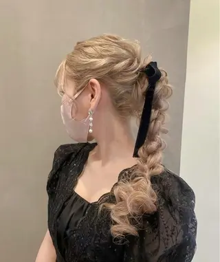 ヘアアレンジ Meili メイリのマツエク・マツパデザイン