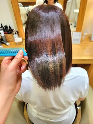 ミディアム UHair吉田 /ショートヘアのヘアスタイル