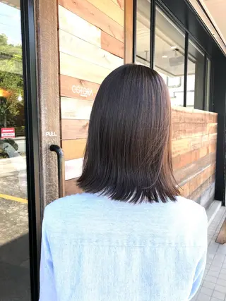 ミディアム 福村 拓也のヘアスタイル