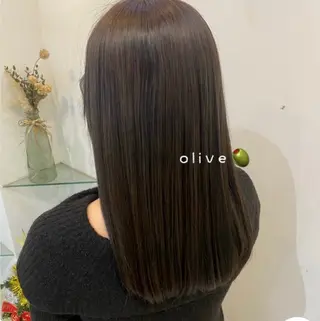 ロング カラー 透明感カラー🧁🩰 🫧仲松良菜🎀のヘアスタイル