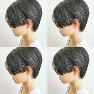 ショート カラー iplus まつげ、眉毛、耳つぼのマツエク・マツパデザイン