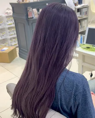 ロング カラー 大竹里旺/belle /インナーカラーのヘアスタイル