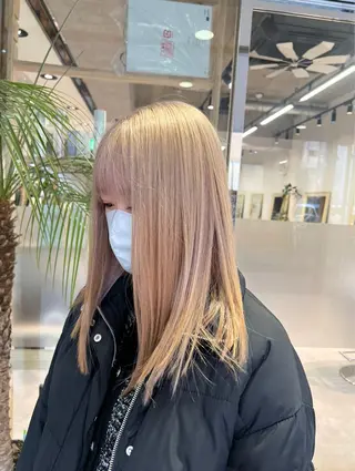 セミロング カラー 🍀お悩み改善憧れの 美髪 小林風雅のヘアスタイル