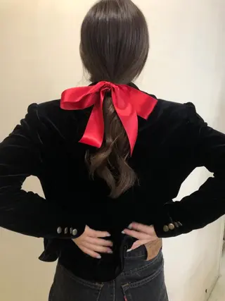 カラー ヘアアレンジ vivre libreのヘアスタイル