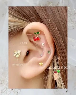 メンズ キッズ 耳つぼジュエリー🌙 Moon*のエステ・リラクイメージ