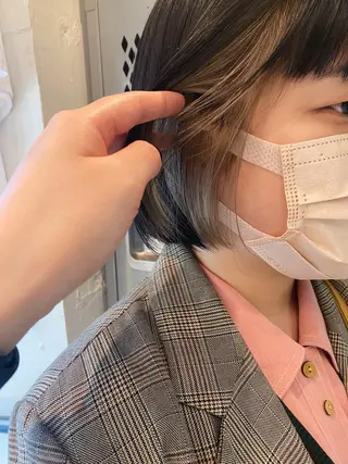 ショート カラー chiho🌛ボブ /髪質改善カラー🫧のヘアスタイル
