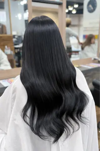 ロング 横浜/ケアブリーチ /人毛エクステのヘアスタイル
