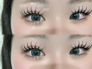 マツエク・マツパ MAQUM𖤐 Satsumiのマツエク・マツパデザイン