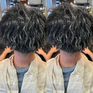 カラー パーマ メンズ 美髪整形✨髪質改善 ✨中村弘仁/チーフのヘアスタイル