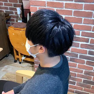ショート カラー メンズ メンズパーマ&メンズ 縮毛矯正/平野/渋谷のヘアスタイル