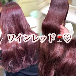ロング カラー 透明感カラー/ ななみのヘアスタイル