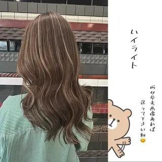 ロング カラー 問屋町のブリーチデザ イン屋さん🌈ゆうまのヘアスタイル
