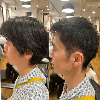 ショート 宇野井 勝太のヘアスタイル