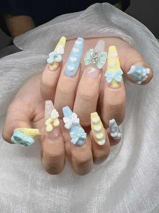 ネイル Lee Nails チップ長さだし専門店のネイルデザイン