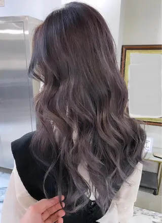 ロング カラー 👑圧倒的カラー👑 佐々木祐希のヘアスタイル