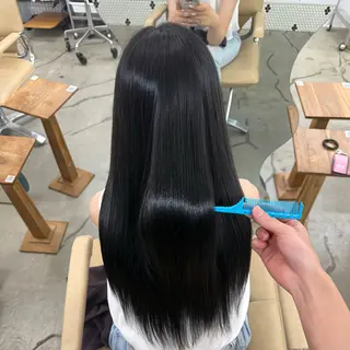 ロング 艶ハイトーン/ 颯一朗のヘアスタイル