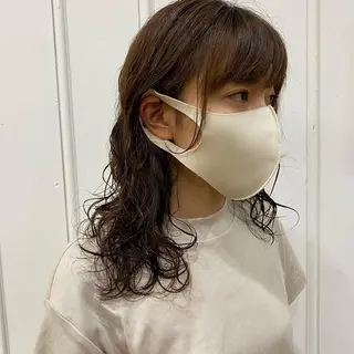 ロング パーマ ショート& パーマ　坂本のヘアスタイル