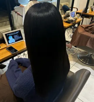 ロング ナチュラルカラー/ Ⓜ️めぐみのヘアスタイル