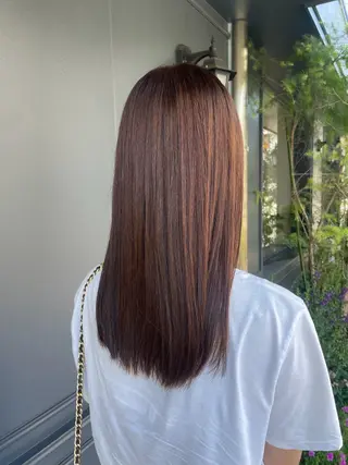 セミロング カラー アトリエMIHO所属・アトリエMMIHO 佐々木のヘアスタイル